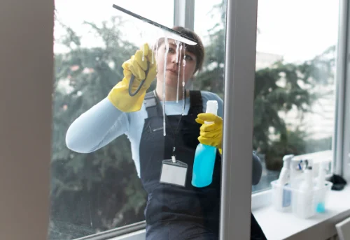 Nettoyage de vitres intérieures et extérieures au Mans